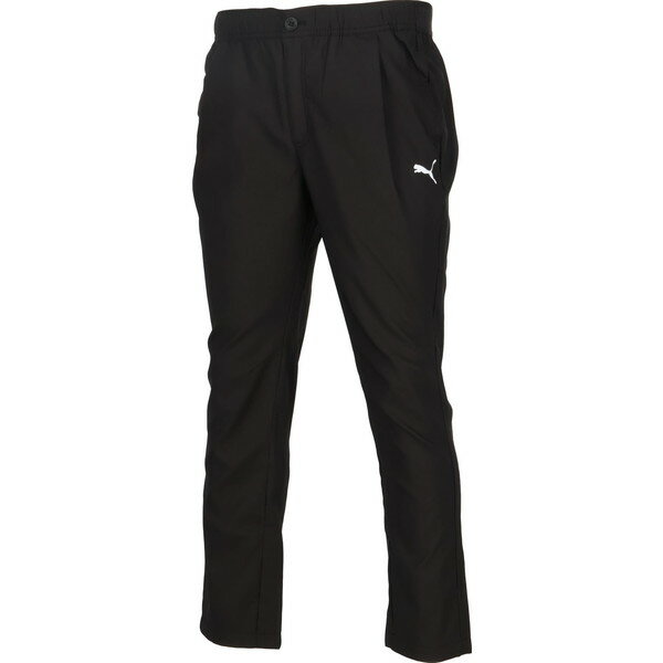 パンツ レディース ジャージ PCPC ウーブン クロップド テーパード パンツ PUMA BLACK 【JSP】【36CE】