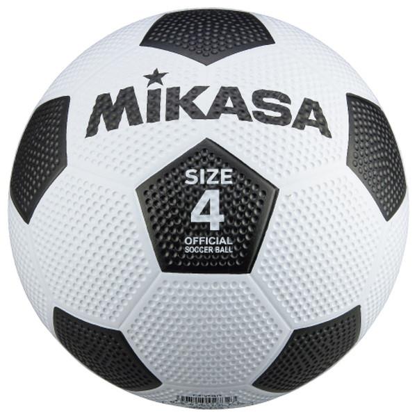 商品説明●小学生向け4号球 品番・品名F4-WBK サッカー 4号 ゴム 白/黒 商品仕様 ●カラー：ホワイト/ブラック ●素材：ゴム ●推奨内圧：0.320〜0.420kgf/平方cm ●寸法：円周65〜67cm ●重量：320〜360g...