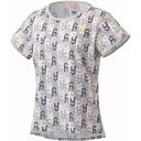 Tシャツ テニスウェア レディース ウィメンズゲームシャツ サンドグレー 【YNX】(4)