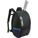 ラケットバッグ テニスバッグ ラケットケース BAG2408B-076 バックパックB(テニス2本用) ブラック/シルバー 【YNX】