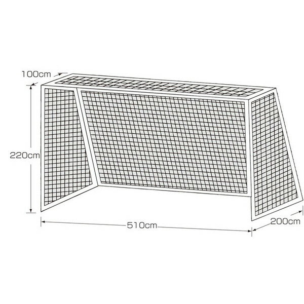 ネット サッカーゴール用ネット ジュニア K-1267 ジュニアサッカーゴールネット角目 【KNY】【36CE】