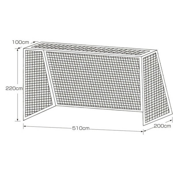 ネット サッカーゴール用ネット ジ