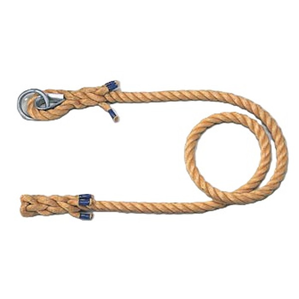 クライミングロープ 麻ロープ アスレチック K-1609 麻クライミングロープ(屋内向) 【KNY】