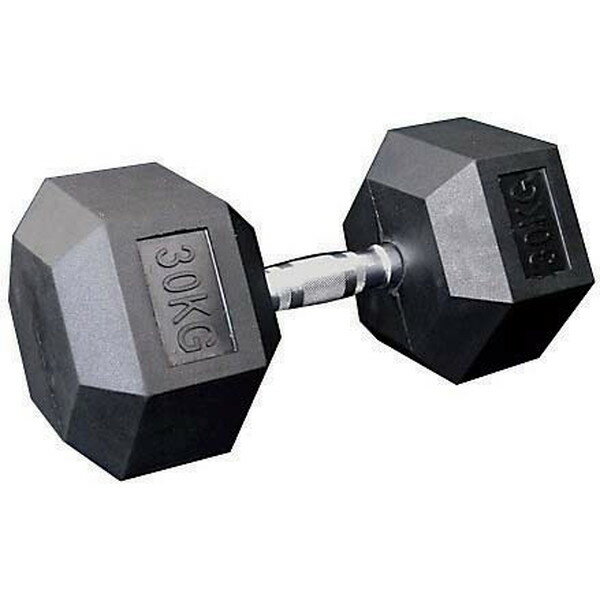 ダンベル 筋トレ トレーニング KH-604 六角ダンベル(1本)30kg 【KNY】【36CE】