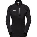 エナジー ライト ミッドレイヤー ハーフ ジップ プル アジアンフィット ロンT レディース ロングTシャツ Aenergy Light ML Half Zip Pull AF Women black 【MAT】