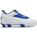 スパイク ジュニア 野球 UAリードオフ ロー ラバーモールド ジュニア3.0 Royal/White/Royal 【UDR】(4)