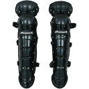 レガース すね当て 少年 RG-66BK 少年軟式用 公認キャッチャーレガース RG-66BK ブラック 【SKR】