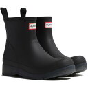 長靴 メンズ ショートブーツ MENS PLAY SHORT TRANSLUCENT SOLE BOOT BLACK 【HUN】