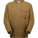 トレーナ クルーネックシャツ ユニセックス Moonstone Hybrid ML Crew Neck AF dark sand 【MAT】(4)