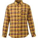 サーモ チェック シャツ ロングスリーブ シャツ メンズ ネルシャツ THERMO CHECK SHIRT LS M CINNAMON 【JSM】(4)