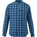 サーモ チェック スタンド シャツ ロングスリーブ シャツ メンズ ネルシャツ THERMO CHECK STAND SHIRT LS M CORONET BLUE 【JSM】(4)