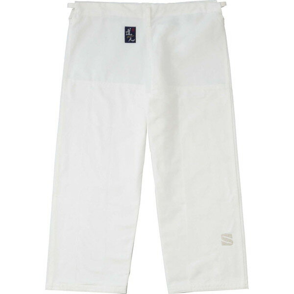 柔道着 柔道 格闘技 JOZWP45L 九櫻 白 道人柔道衣 (ズボン) 4.5L号 【KSA】【36CE】