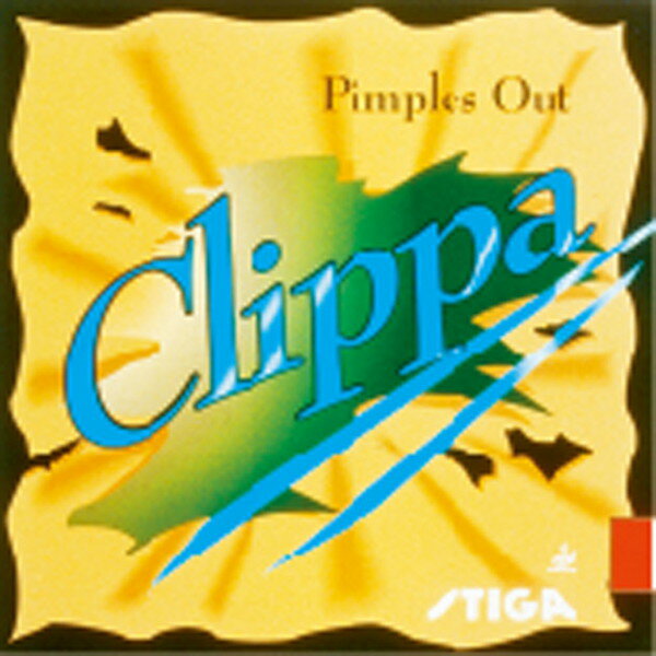 ラバー ラケット 卓球 980820 表ソフトラバー Clippa(クリッパ) レッド 厚 【STJ】
