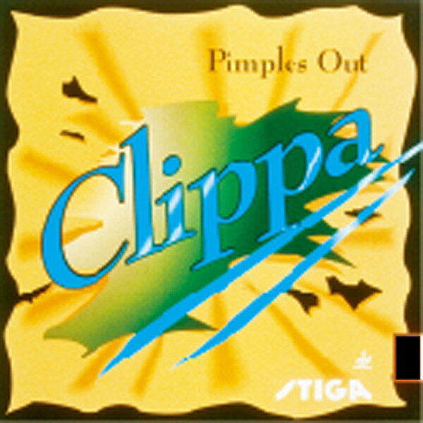 ラバー ラケット 卓球 980920 表ソフトラバー Clippa(クリッパ) ブラック 厚 【STJ】