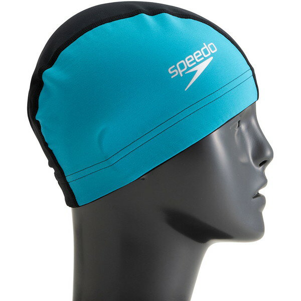 スイムキャップ 水泳キャップ スイミングキャップ Color Block Endurance ECO Cap ブラック×アクアリウム 【JSS】