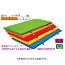 マット コンビマット マット運動 F1514R エコカラー抗菌コンビマット(スベラーズなし) レッド 【NKJ】