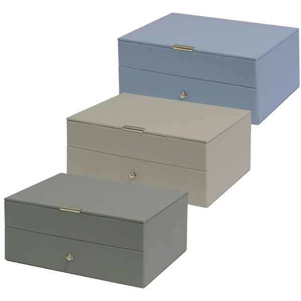 ジュエリーボックス アクセサリーボックス 小物入れ ジュエリーボックス Gage(ゲージ) 2段 【MJU】【36..