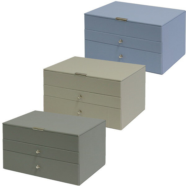 ジュエリーボックス アクセサリーボックス 小物入れ ジュエリーボックス Gage(ゲージ) 3段 【MJU】【36..