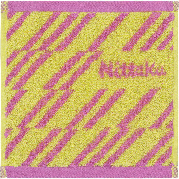 タオル ハンドタオル ハンカチタオル NL-9288-60 ストライプハンカチタオル イエロー 【NIT】