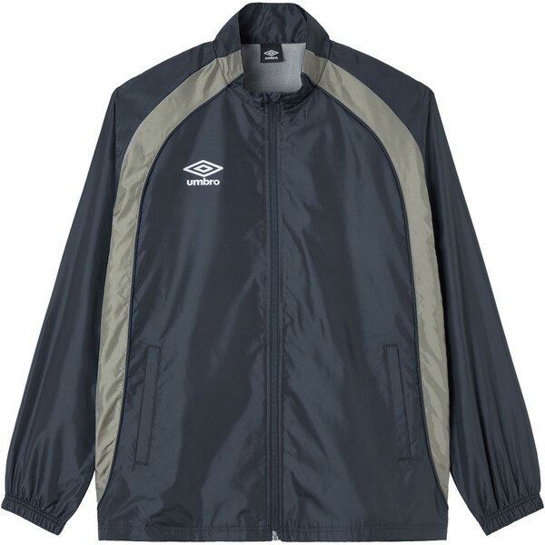 ジャケット アウター 上着 (裏起毛)ウインドジャケット ネイビー 【UMB】