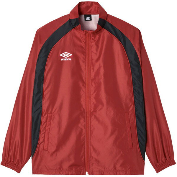 ジャケット アウター 上着 (裏起毛)ウインドジャケット レッド 【UMB】