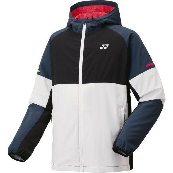 ジャケット アウター 上着 ユニ裏地付ウォームアップパーカー ホワイト 【YNX】