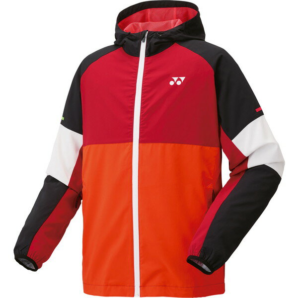 ジャケット アウター 上着 ユニ裏地付ウォームアップパーカー サンセットオレンジ 【YNX】