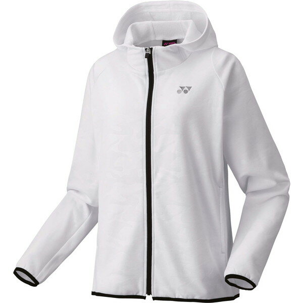 ジャケット アウター 上着 WOMEN ニットウォームアップパーカー ホワイト 【YNX】