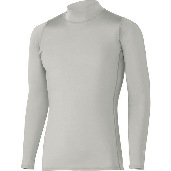 アンダーシャツ インナー シャツ クーリングモックネックロングスリーブ グレー 【CTF】(4)