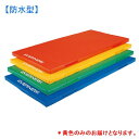 カラー体操マット エバニュー EKM074-黄400 カラーマット防水型 120×300×5/黄 (ENW)