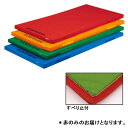 カラー体操マット エバニュー EKM078-100 軽量カラーマット滑止90×180×5 (赤) (ENW)【36CE】
