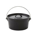 鍋 なべ ダッチオーブン IH 対応 オーブンパン グリル フライパン キャンプ バーベキュー BBQ SL 10inch ディープ バッグ付 ( HN195214 / 81062229 ) 【14CD】