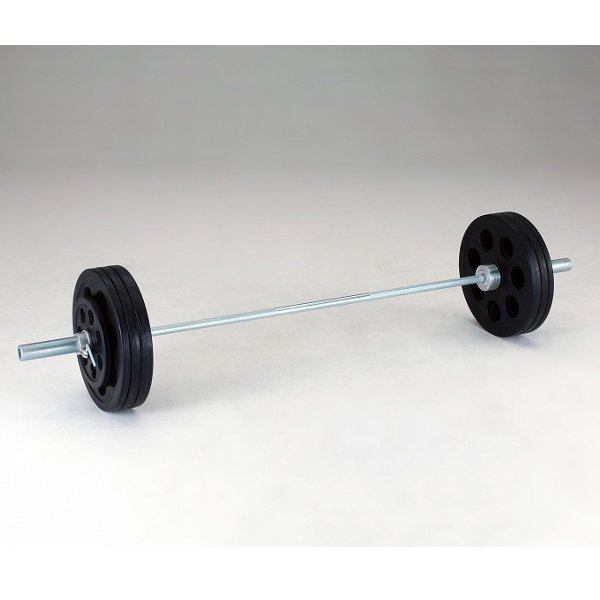 バーベル ダンノ D-5893 A210穴付ラバーバーベルセット 120kg (DAN)【36CE】