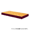 アルミステージ ダンノ D-1906EN ステージスカート 400用(エンジ/マジックテープ式) (DAN)【36CE】