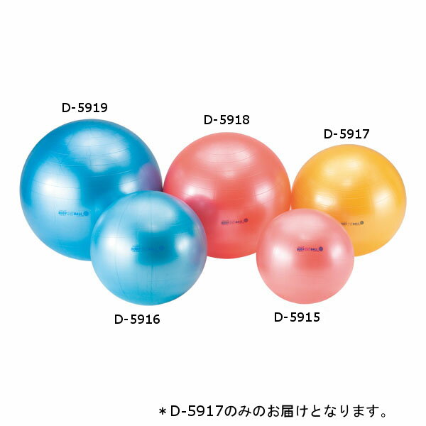 ストレッチ用ボール ダンノ D-5917 ギムニクボディボール75（LP9075）イエロー (DAN)