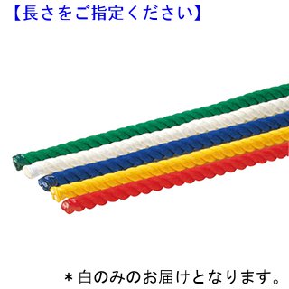 カラー綱引きロープ トーエイライト B-3605W カラー綱引きロープ36 白 (TOL)