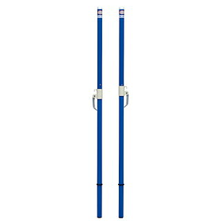 バドミントン支柱 トーエイライト B-5785C バドミントン支柱TJ40(検/床下25cm) (TOL)
