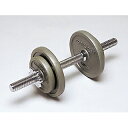 ダンベルセット トーエイライト H-9240 バーベルプレートダンベル10 (TOL)