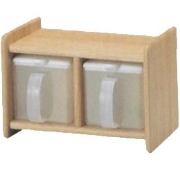 フレア 調味料ストッカー2個組 (AP42984/H-3036) ( キャプテンスタッグ )【14CD】