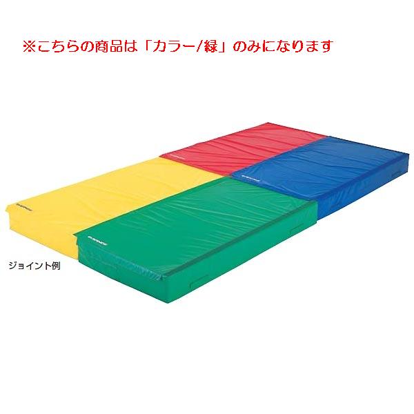 カラー体操マット エバニュー EGD311 屋内抗菌連結すべり止カラーマット(緑) (ENW)