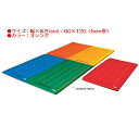 カラー体操マット エバニュー EKM066 エコカラーマット四方ジョイント式すべり止付(枚)(オレンジ) (ENW)【36CE】