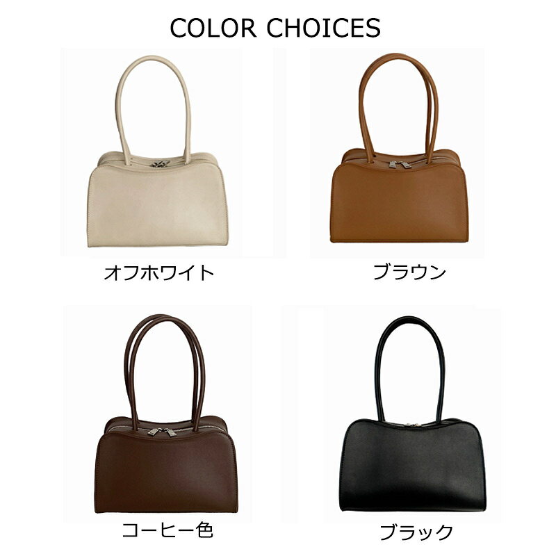 ファッションデイズのボストンバッグ レディース ハンドバッグ ボストン バッグ 鞄 横長い バゲットバッグ ロングハンドル ワイドボストン PU 合皮 バッグ ランドスケープバッグ かばん 軽量 軽い おしゃれ OL 通勤 通学 小さめ 光沢感 ビジネス 大人 エレガント 30代 40代 50代｜アングル2