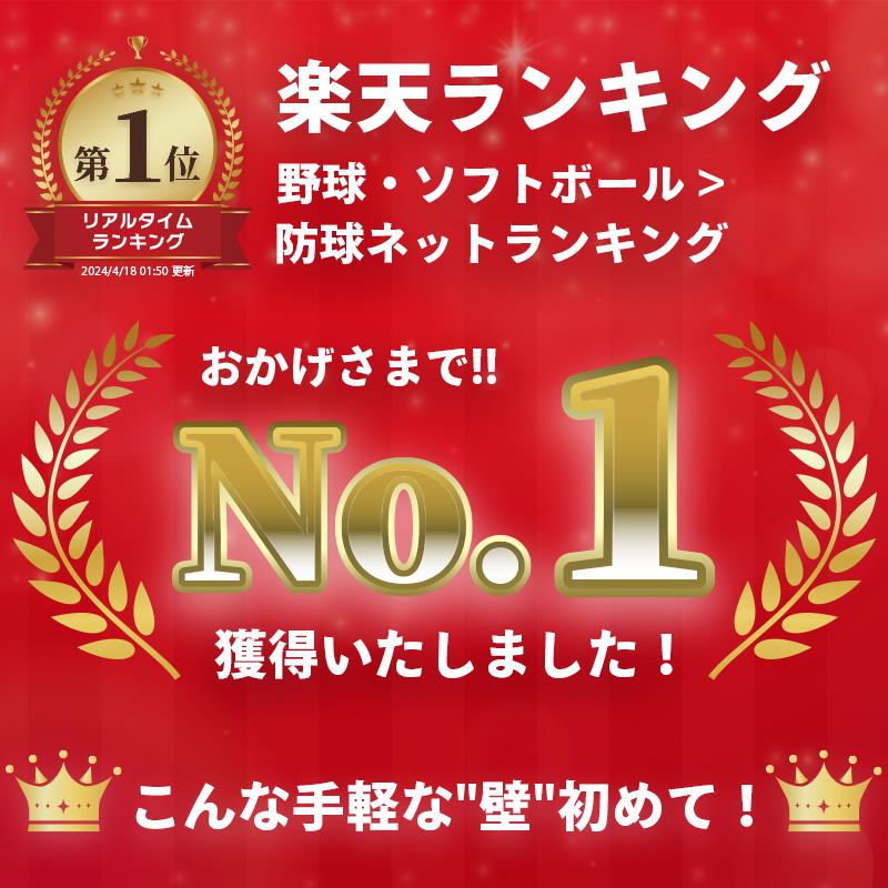 ★防球ネット1位獲得！【 フィールドフォース 公式】壁ネット FKBS-130+FFRM-100 野...