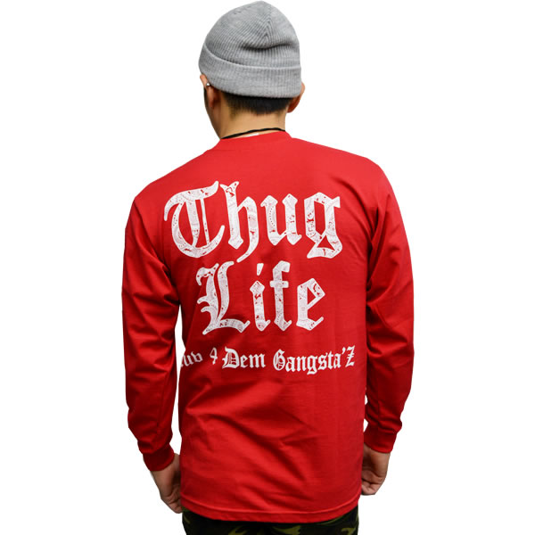 THUGLIFE / サグライフ 長袖Tシャツ PAISLEY LOGO ペイズリーロゴ ロングスリーブ ...