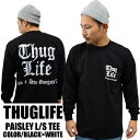 THUGLIFE / TOCt TVc PAISLEY LOGO yCY[S OX[u ubN~zCgMOX^uh HIPHOP R{[VACe b YTVc Y t@bV y AJW Xg[g {bNXS