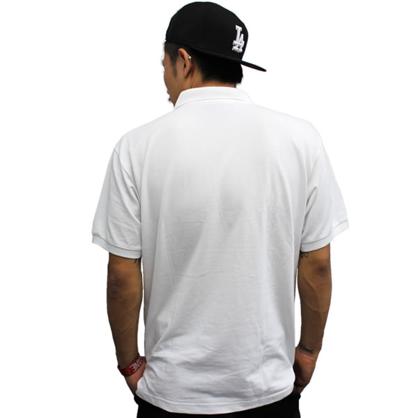 待望の再入荷！THUGLIFE サグライフ 半袖ポロシャツ JAIL LOGO / ホワイト×ブラック ギャングスタブランド HIPHOP コラボレーションアイテム 話題 メンズ半袖ポロシャツ メンズ ファッション あす楽 アメカジ ストリート ルード スケート