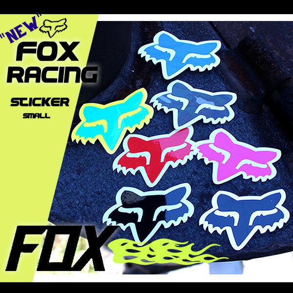 FOX フォックス レーシング ステッカー シール FOX HEAD STICKER 14897 雑貨 アメリカン雑貨 インテリア アクセサリー 小物 スポーツ ライダー バイカー モトクロス BMX メンズ レディース ファッション ロゴ ストリート スケート スケーター おしゃれ あす楽