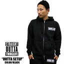 新色ネイビー入荷!!人気!!THUGLIFE サグライフ 長袖スウェットセットアップ STRAIGHT OUTTA THUGLIFE 黒メンズファッションセット...