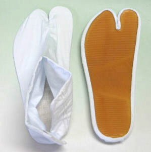 ●お祭りたび　ゴム底　白18～28cm≪ネコポス配送可能商品≫≪※サイズにより可能個数が異なります※≫