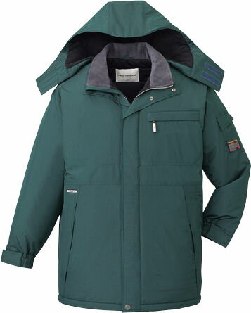 ☆◆秋冬対応◆ 自重堂【48383】ハイブリッドエコ防水防寒コートM-ELサイズ 全3色